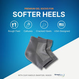 Vented Moisturizing Heel Sleeves