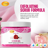 Pedi Scrub Gel 16oz - Sensual Rose