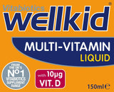 Vitabiotics Wellkid Immune Liquid 150ml Orange Flavored