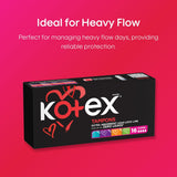 Kotex Super Tampons - 16 Count | Comfortable Protection