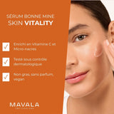 Mavala Face Serum - Anti-aging Vitamin C Serum for Healthy Glow, Non-greasy Skincare
