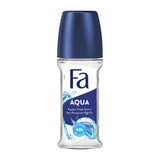 Fa Aqua Women Deodorant Roll-On 50ml - Long-Lasting Freshness | Antiperspirant