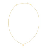 14K Yellow Gold Pisces Necklace