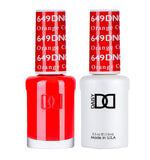 Orange Creamsicle #649 - DND Gel Duo