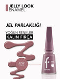 Flormar Jelly Look Nail Enamel High-Shine Gel Polish 11ml