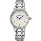 Seiko Women's Stainless Steel White Dial