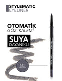 Flormar Stylematic Waterproof Eyeliner with Radiant Finish
