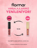 Flormar Silk Matte Liquid Lipstick High Pigment 056 Gossip Girl 4.5ml