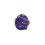 M-Pets Rattan Ball Cat Toy with Bell 4cm
