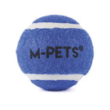 M-Pets Hop Tennis Ball Set for Dogs Blue 5cm 3-Pack