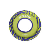 M-Pets Sprintpuff Frisbee Durable Dog Fetch Toy Purple & Green