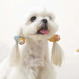 M-Pets Glam Figured Dog Hair Clip Yellow Accessory 1pc
