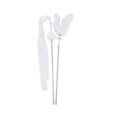 M-Pets Mooncat Interactive Cat Wand Toy 2-Piece Set White