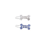 M-Pets Glam Blue & White Dog Hair Clip Accessory