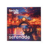 Beaulis Fun Serenade 16-Eyeshadow Makeup Palette - Nude & Dark Shades, Matte & Shimmer Finishes for Day & Night Looks
