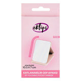 Eklips Foldable Pocket Mirror for On-the-Go Touchups 1 pc