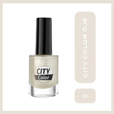 Golden Rose City Color Nail Lacquer 01 High-Shine Nail Polish