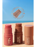Flormar To Go Creamy Stick Blush Radiant Finish 5g