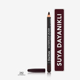 Flormar Mat Lip Liner - Waterproof & Highly Pigmented for Long-Lasting Lip Color - Deep Bordeaux