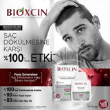 Bioxcin Klasik Shampoo for Oily Hair, Anti Hair Loss, 3x300ml - Gentle, Paraben-Free, Genesis Technology
