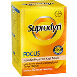 Supradyn Multivitamin Supplement with Ginseng for Adults - Boosts Energy and Cognitive Function