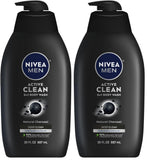 NIVEA Men Deep Dimension Shaving Gel 200ml - With Active Charcoal