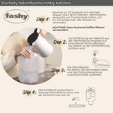Fashy Hot Water Bottle Red - 2 Liter Capacity | Certified Quality