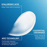 CERAVE Moisturizing Face Cream with SPF 50 - Hydrating, Non-Comedogenic Skincare for Normal to Dry Skin
