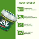 Jellyice Skin Tightening Shower Gel - All Skin Types - Natural Formula - Firming Bath Gel
