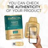Bioxcin Keratin & Argan Repair Shampoo for Damaged Hair - 10.14 fl oz