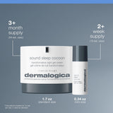 Dermalogica Sound Sleep Cocoon Night Gel-Cream - Anti-Aging Facial Hydration for Sensitive Skin, 1.69 fl oz