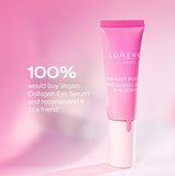 Lumene Vegan Collagen Eye Serum 10ml - Anti-aging Skincare for Fine Lines & Wrinkles