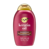 OGX Keratin Oil Shampoo, 13.01 fl oz - Anti-Breakage Hair Strengthening Formula