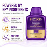 Bioxcin Collagen & Biotin Shampoo - Volume Boost | 300ml