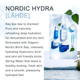 Lumene Nordic Hydra Arctic Agua Cleansing Foam - Gentle Facial Cleanser for All Skin Types with Arctic Spring Water