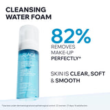 Uriage Gentle Facial Cleansing Foam & Makeup Remover - Suitable for Normal & Combination Skin Types