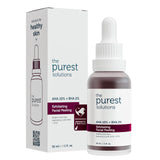 The Purest Solutions Skincare Set for Dry Skin - AHA BHA Exfoliating Serum & Hyaluronic Acid Hydrating Serum