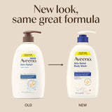 Aveeno Sulfate-Free Moisturizing Body Wash Oil for Dry and Sensitive Skin - 10.14 fl oz