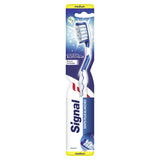 Signal White Now Toothbrush, 1+1 Free Medium Bristle Oral Hygiene for Whiter Teeth - Signal