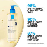 La Roche-Posay Lipikar AP+ Cleansing Oil for Sensitive Skin, Hypoallergenic & Moisturizing, 13.53 fl oz