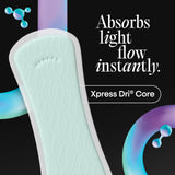 Kotex Regular Daily Pads - 56 Count | Soft and Breathable