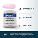 Medium Pink Acrylic Powder – 4 oz