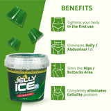 Jellyice Skin Tightening Shower Gel - All Skin Types - Natural Formula - Firming Bath Gel
