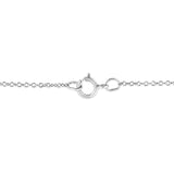 .925 Sterling Silver Prong-Set Diamond Accent Starfish 18" Pendant Necklace (I-J Color, I1-I2 Clarity)