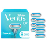 Gillette Venus Smooth Razor Blades 8 Count - For Women's Shaving