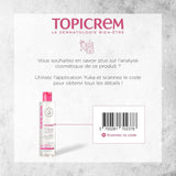 Topicrem Gentle Micellar Water for Face and Eyes - 400ml, Paraben-Free Makeup Remover for Sensitive Skin