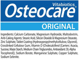 Vitabiotics Osteocare 90 Tablets - Calcium & Vitamin D for Osteoporosis Prevention