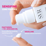 SVR Sensifine Hydra Moisturizing Cream for Dry & Sensitive Skin - Natural Skincare, Hydrating & Nourishing Cream, 1.35 fl oz