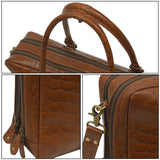 Easton Premium Buffalo Leather Laptop Office Briefcase