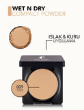 Flormar Wet & Dry Compact Powder Matte Finish Creamy Texture 10g